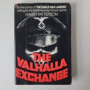 5/$12 Book Valhalla Exchange Patterson Jack Higgins Historical WW2 HCDJ 1976 1st